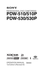 Sony PDW-530P Bedienungsanleitung