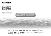Sharp BD-HP25S Bedienungsanleitung