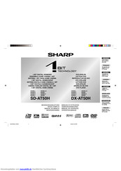 Sharp SD-AT50H Bedienungsanleitung