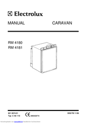 Electrolux CARAVAN RM 4181 Gebrauchsanweisung