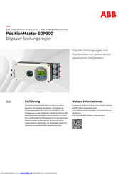 Abb PositionMaster EDP300 Inbetriebnahmeanleitung