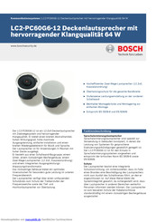 Bosch LC2-PC60G6-12 Handbuch
