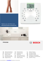 Bosch PPW2360 Gebrauchsanleitung