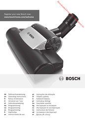 Bosch BGS5ZOOO2 Gebrauchsanweisung