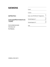 Siemens SIPROTEC Compact 7SD80 Handbuch