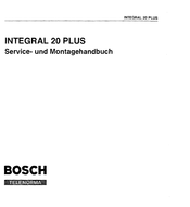 Bosch TELENORMA INTEGRAL 20 PLUS Service- Und Montagehandbuch