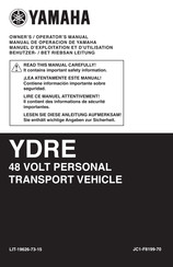 Yamaha YDRE Serie Benutzer-/Betriebsanleitung