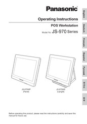 Panasonic JS-970 Series Handbuch