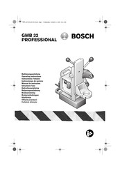 Bosch GMB 32 Professional Bedienungsanleitung