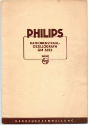 Philips GM 5653 Gebrauchsanweisung