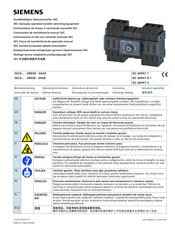 Siemens 3KC0...- 2NE00-0AA0 serie Betriebsanleitung