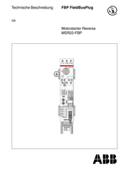 ABB MSR22-FBP Technische Beschreibung