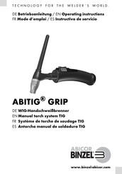 Abicor Binzel Abitig Grip W Sc Handb Cher Manueller