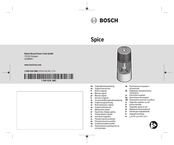 Bosch Spice Originalbetriebsanleitung