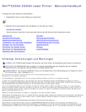 Dell 2330dn Benutzerhandbuch
