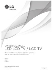 LG 19LS35 Serie Benutzerhandbuch