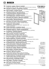 Bosch FFM 0002 A Produktbeschreibung / Montageanleitung