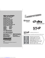 Sharp HT-SB350 Bedienungsanleitung