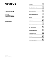 Siemens SIMATIC RF300 Systemhandbuch
