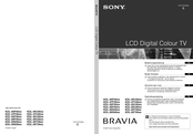Sony Bravia KDL-40P30-Serie Bedienungsanleitung