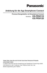 Panasonic KX-PRW110 Bedienungsanleitung