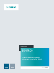 Siemens SENTRON 3WL5 Gerätehandbuch