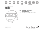 Endress+Hauser TID10 Bedienungsanleitung