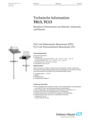 Endress+Hauser TR13 Technische Information