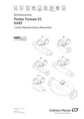 Endress+Hauser Promass 83 Betriebsanleitung