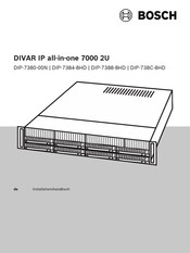 Bosch DIP-7380-00N Installationshandbuch