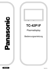 Panasonic TC-42P1F Bedienungsanleitung