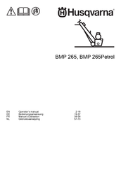 Husqvarna BMP 265 Bedienungsanweisung
