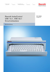 Bosch Rexroth IndraControl VAK 40.1 Betriebsanleitung