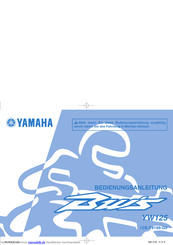 Yamaha BW'S YW125 Bedienungsanleitung