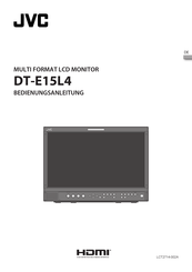 JVC DT-E15L4 Bedienungsanleitung