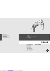Bosch gsb 18-2 Professional Originalbetriebsanleitung