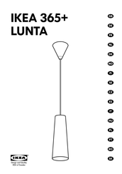 IKEA 365+ LUNTA AA-386331-2 Bedienungsanleitung