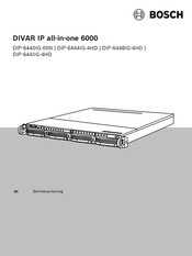 Bosch DIP-6444IG-4HD Betriebsanleitung