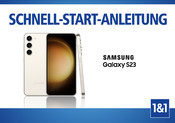 Samsung Galaxy S23 Schnellstartanleitung
