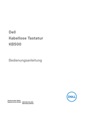 Dell KB500 Bedienungsanleitung