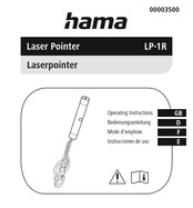 Hama LP-1R Bedienungsanleitung