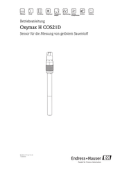 Endress+Hauser Oxymax H COS21D Betriebsanleitung