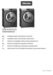 Miele PDR 510 EL Installationsplan