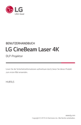 Lg CineBeam Laser 4K HU85LS.AEU Benutzerhandbuch