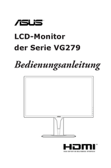 Asus VG279 Serie Bedienungsanleitung