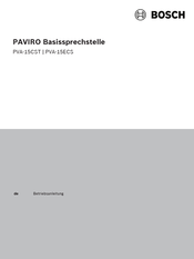 Bosch PAVIRO Call Stations PVA 15ECS Betriebsanleitung