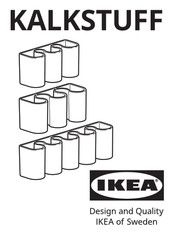 IKEA KALKSTUFF AA-2394636-2 Bedienungsanleitung