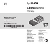 Bosch AdvancedDistance 50C Originalbetriebsanleitung