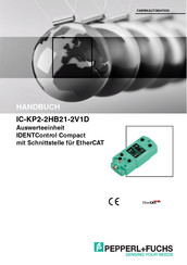 Pepperl+Fuchs IDENTControl Compact IC-KP2-2HB21-2V1D Handbuch