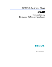 Siemens 5930 Referenzhandbuch